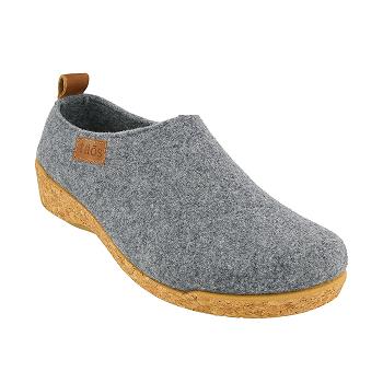 Birkenstock Wonderwool Clog Træsko Dame Grå | DK 301BEX